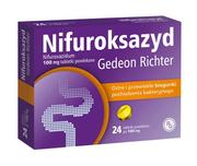 GEDEON RICHTER POLSKA SP.Z O.O. Nifuroksazyd Richter 100Mg  24 Tabl.