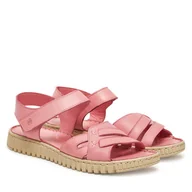 Buty dla dziewczynek - Sandały Manitu 910145 Różowy - miniaturka - grafika 1