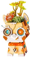 Puzzle - Robotime Technology puzzle 3 drewniana Doniczka Piesek - miniaturka - grafika 1