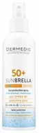 Balsamy i kremy do opalania - Biogened Dermedic Sunbrella Baby mleczko ochronne w sprayu dla dzieci i niemowląt spf 50+ 150 ml - miniaturka - grafika 1