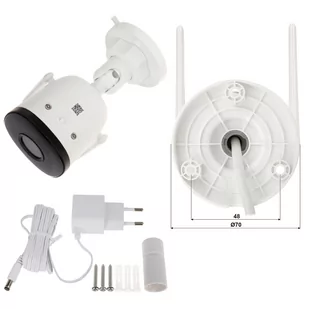 Kamera IP Imou Bullet 2C WiFi 2MPx IR30 Full HD - Kamery IP - miniaturka - grafika 2