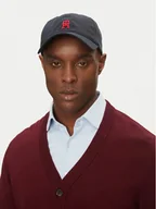 Czapki i chusty sportowe męskie - Tommy Hilfiger Czapka z daszkiem Imd Color 6 Panel AM0AM13542 Granatowy - miniaturka - grafika 1