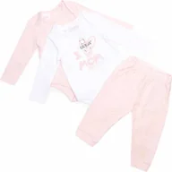 Dresy i komplety dla dziewczynek - Guess Body 2-pack + spodnie Regular Fit - miniaturka - grafika 1