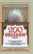 Książki kucharskie - 200 obiadów - miniaturka - grafika 1