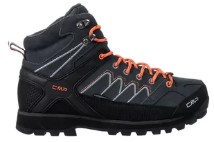 Buty trekkingowe męskie CMP Moon Mid WP szaro-pomarańczowy - Buty trekkingowe męskie - miniaturka - grafika 1