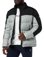 Kurtki męskie - Champion Legacy Outdoor-Colorblock Kurtka Mężczyźni, Grigio Monumento/Nero, XXL - miniaturka - grafika 1