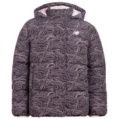 Kurtki i płaszcze dla dziewczynek - Kurtka New Balance LAKG0025BK - multikolor - miniaturka - grafika 1