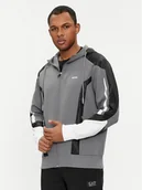 Bluzy męskie - Boss Bluza Saggon 50504895 Szary Relaxed Fit - BOSS - miniaturka - grafika 1