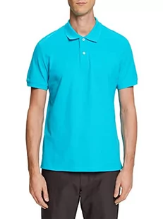 ESPRIT Męska koszulka polo, 993EE2K301, 380/AQUA Green, XS, 380 / Aqua Green, XS - Koszulki męskie - miniaturka - grafika 1
