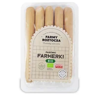 Pasztet i przetwory mięsne - PARÓWKI FARMERKI BIO 250 g - FARMY ROZTOCZA (Z PÓŁKI) - miniaturka - grafika 1
