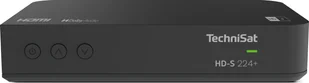 TechniSat HD-S 224+ Satelitarny Czarny - Tunery DVB-T - miniaturka - grafika 1