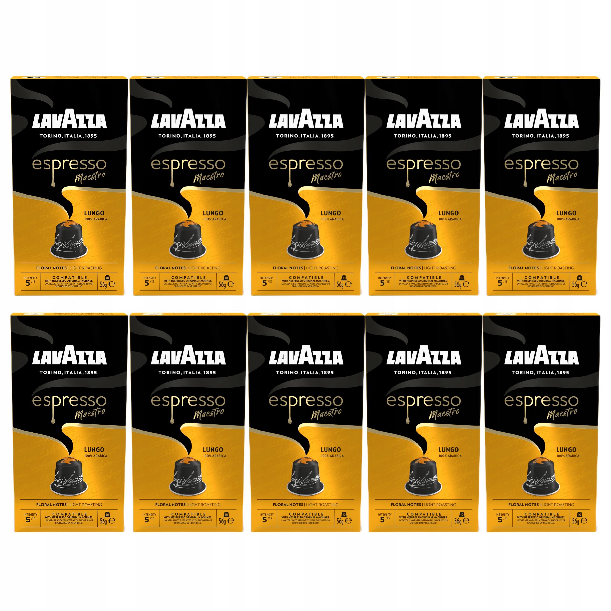 Kapsułki do Nespresso Lavazza Espresso Maestro Lungo 100 szt.