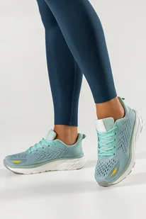 Turkusowe Sneakersy Damskie Buty Sportowe Do Biegania Na Białej Platformie Ze Żłobieniami Sznurowane Casu Bc109-40 - Sneakersy damskie Turkusowe Sneakersy Damskie Buty Sportowe Do Biegania Na Białej Platformie Ze Żłobieniami Sznurowane Casu Bc109-40 - Sneakersy damskie - miniaturka - grafika 1