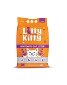 Żwirek dla kotów - LITTY KITTY Bentonite Żwirek bentonitowy lawendowy 5 l (4 kg) - - miniaturka - grafika 1