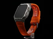 Smartwatch - GlacierX Avalanche Select Silver Pomarańczowy - miniaturka - grafika 1