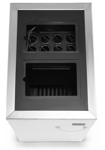 Kuchnia węglowa piec kominek z płaszczem wodnym CO 10-12kW (kolor: biały, średnica wylotu spalin: 120 mm) - spełnia anty-smogowy EkoProjekt 99681704 - Kuchnie węglowe - miniaturka - grafika 11