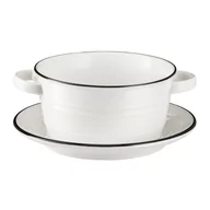 Inne naczynia kuchenne - Bulionówka ze spodkiem NOSTALGIA VILLA ITALIA - miniaturka - grafika 1