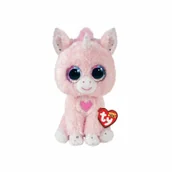 Maskotki i pluszaki - Ty Beanie Boos różowy jednorożec Snookie 15cm - - miniaturka - grafika 1