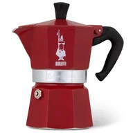 Zaparzacze i kawiarki - Bialetti Kawiarka Moka Express Marocco 3tz Czerwona - miniaturka - grafika 1