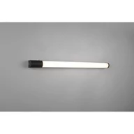 Lampy ścienne - Trio Piera LED kinkiet z gniazdkiem wtykowym IP44/L79/16W czarny 284077932 - miniaturka - grafika 1
