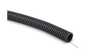 tt plast Rura karbowana PVC 750N z pilotem fi43/36mm szara RKSSP 43/36 10357 25m 10357 - Rury i kanały wentylacyjne - miniaturka - grafika 1