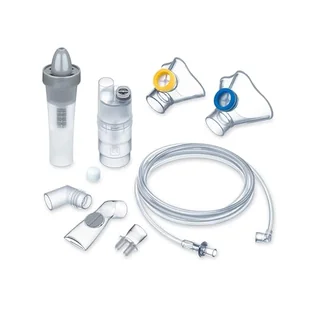 Beurer IH 28 Pro Yearpack, kompleksowy zestaw wymienny z wysokiej jakości silikonowymi maskami i końcówką do nosa, akcesoria do inhalatora IH 28 Pro, do dezynfekcji - Inhalatory i akcesoria - miniaturka - grafika 1