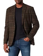 Kurtki męskie - Sisley Kurtka męska, Brown Check 911, 42 PL - miniaturka - grafika 1
