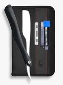 Brzytwy fryzjerskie - Zestaw Barbera Kasho, brzytwa składana + wymienne ostrza + etui - miniaturka - grafika 1