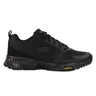 Buty trekkingowe męskie - Buty na co dzień na trening męskie SKECHERS STREET FLEX ELIMINATOR siateczka - miniaturka - grafika 1