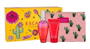 Escada Flor del Sol zestaw Edt 50 ml + Mleczko do ciała 50 ml + Kosmetyczka dla kobiet - Zestawy perfum damskich - miniaturka - grafika 1