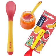 Sztućce dla dzieci - Łyżeczka dziecięca z miękką końcówką 13,5 cm - miniaturka - grafika 1