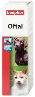 Beaphar Oftal Eyewater - Krople Do Pielęgnacji Oczu 50Ml 13554 - Pielęgnacja uszu i oczu zwierząt - miniaturka - grafika 2