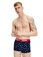 Majtki męskie - Tommy Hilfiger Bokserki Męskie 1P Trunk Print Navy Um0Um02181 0F6 S - miniaturka - grafika 1