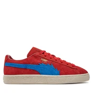 Sneakersy męskie - Sneakersy Puma Suede One Piece 396520 01 Czerwony - miniaturka - grafika 1