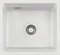 Zlewozmywaki - SystemCeram KARA 42-U POLAR 13 (biały mat) (53030113) - miniaturka - grafika 1
