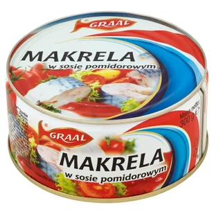 Graal MAKRELA W SOSIE POMIDOROWYM EO GRAAL 300 G zakupy dla domu i biura! 53177390 - Konserwy i dania rybne - miniaturka - grafika 1