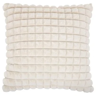 Poszewka MY HOME Cozy 45 x 45 cm Beżowy - Poszewki na poduszki - miniaturka - grafika 1