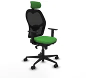 Fotele i krzesła biurowe - Krzesło Biurowe Piqueras y Crespo 1D036N2 Kolor Zielony - miniaturka - grafika 1