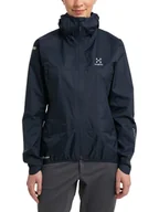 Kurtki i kamizelki sportowe damskie - Haglöfs Kurtka przeciwdeszczowa "L,I,M GTX II" w kolorze granatowym - miniaturka - grafika 1