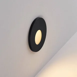 Lampa do zabudowy LED Molto Luce Wall 68R RD, aluminium, czarny, CCT - Oprawy, klosze i abażury - miniaturka - grafika 1