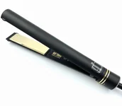 Prostownice i karbownice do włosów - Hot Tools Evolve Gold Titanium 32mm Czarny - miniaturka - grafika 1