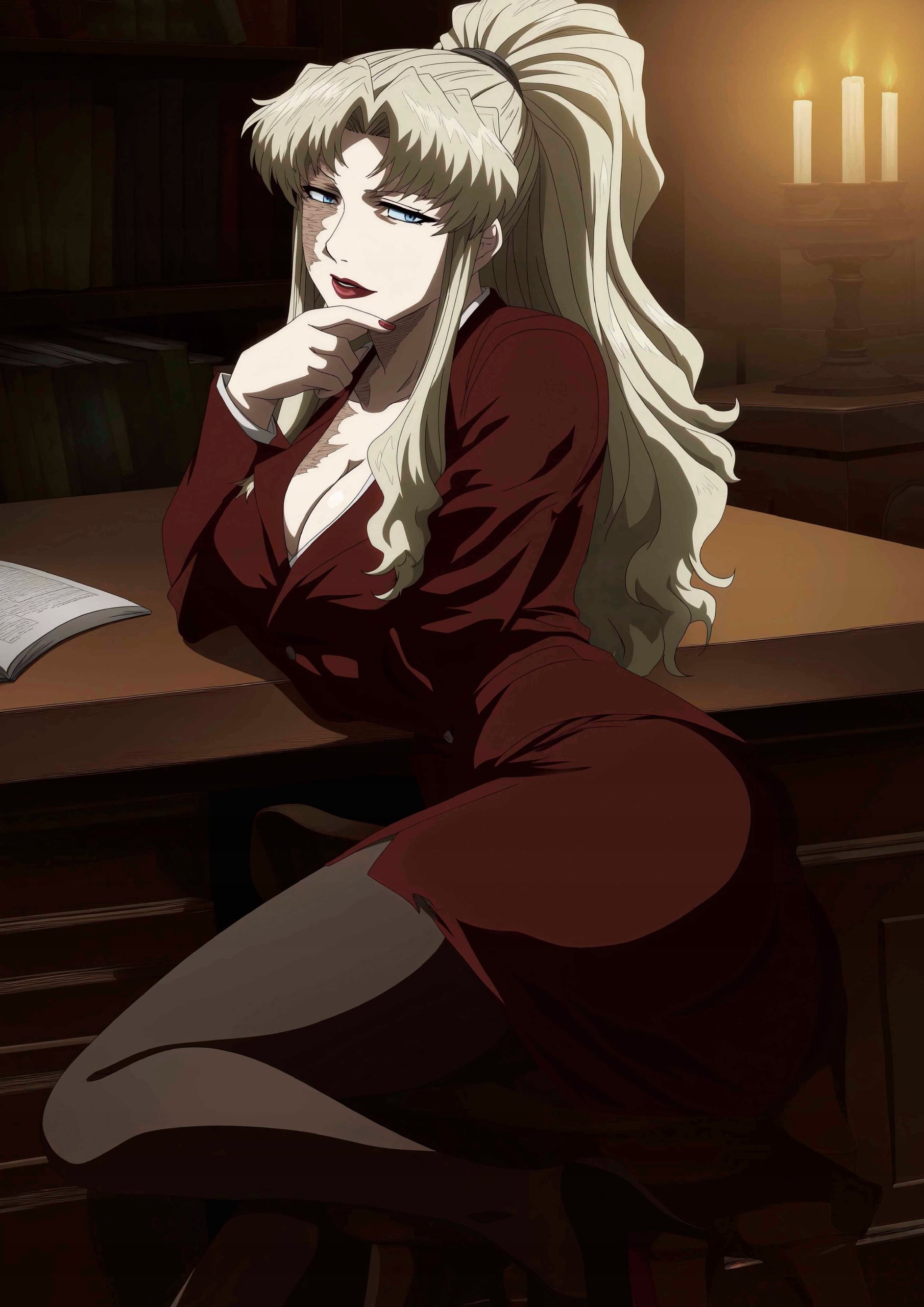 Plakat A2 Black Lagoon Anime Manga Balalaika