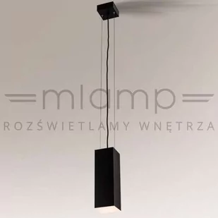 Shilo lampa wisząca Suwa GX53 czarna 5549 - Lampy sufitowe - miniaturka - grafika 1