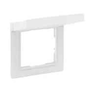 Klawisze i ramki - Legrand Ramka pojedyncza IP44 SUNO - biały połysk - miniaturka - grafika 1