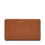 Portfele - Duży Portfel Damski Coccinelle E2 TBM 11 F3 01 Brązowy - miniaturka - grafika 1