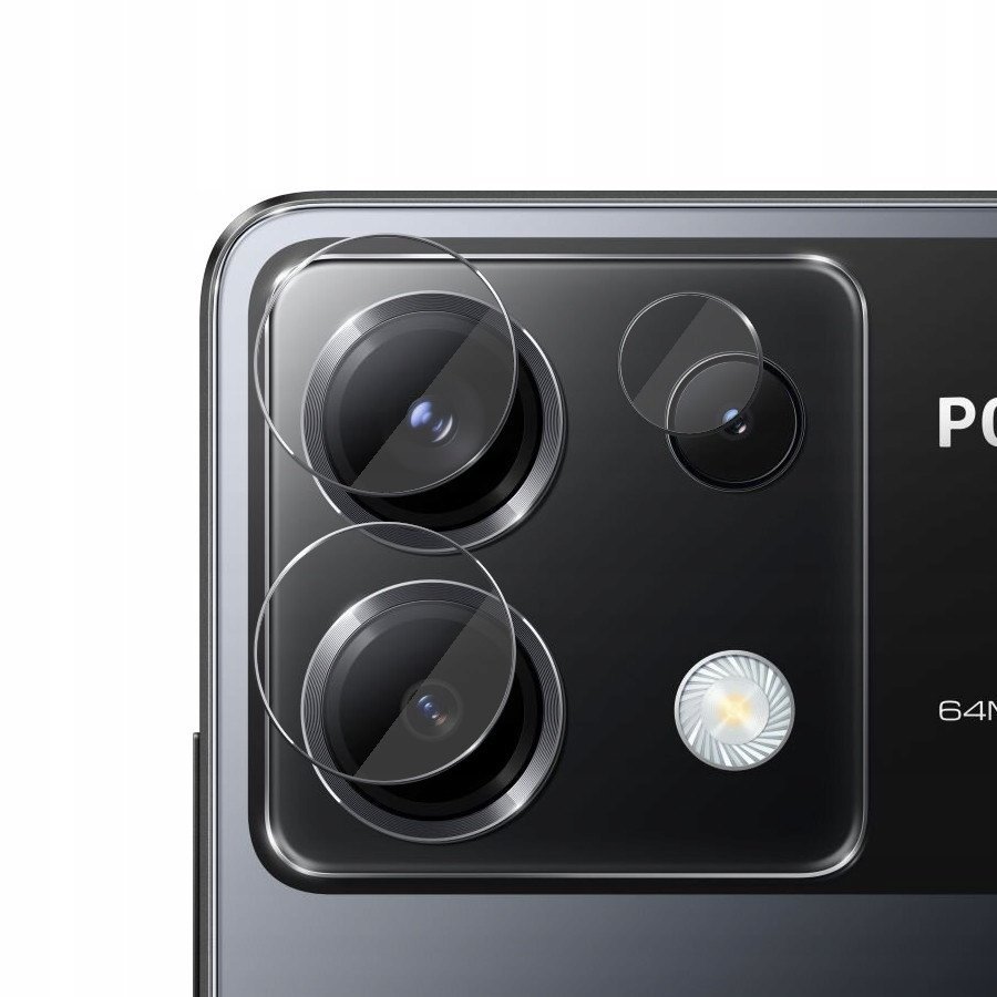 Szkło NA OBIEKTYW APARAT do Redmi Note 13 Pro 5G / Poco X6 5G CAMERA GLASS