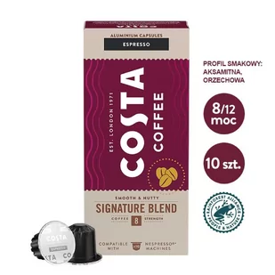 Kawa w kapsułkach Costa Coffee Espresso Signature Blend kompatybilne z ekspresami Nespresso®* - 10 szt. - Kawa w kapsułkach i saszetkach - miniaturka - grafika 1