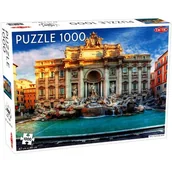 Puzzle - Tactic Puzzle 1000 Fontanna di Trevi - Rzym - miniaturka - grafika 1