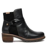 Botki damskie - Botki Pikolinos W1T-8906C2 Czarny - miniaturka - grafika 1