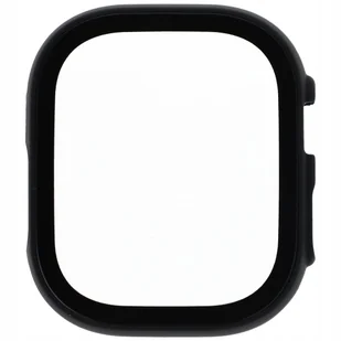 Bizon Etui Case+Glass do Apple Watch Ultra 49mm, czarne - Akcesoria do smartwatchy - miniaturka - grafika 1